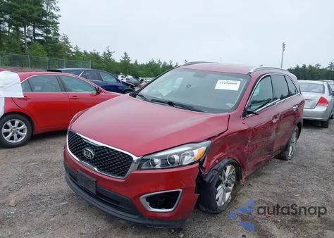2018 Kia Sorento 2.4L Lx z USA, uszkodzony, nr VIN 5XYPGDA33JG349093